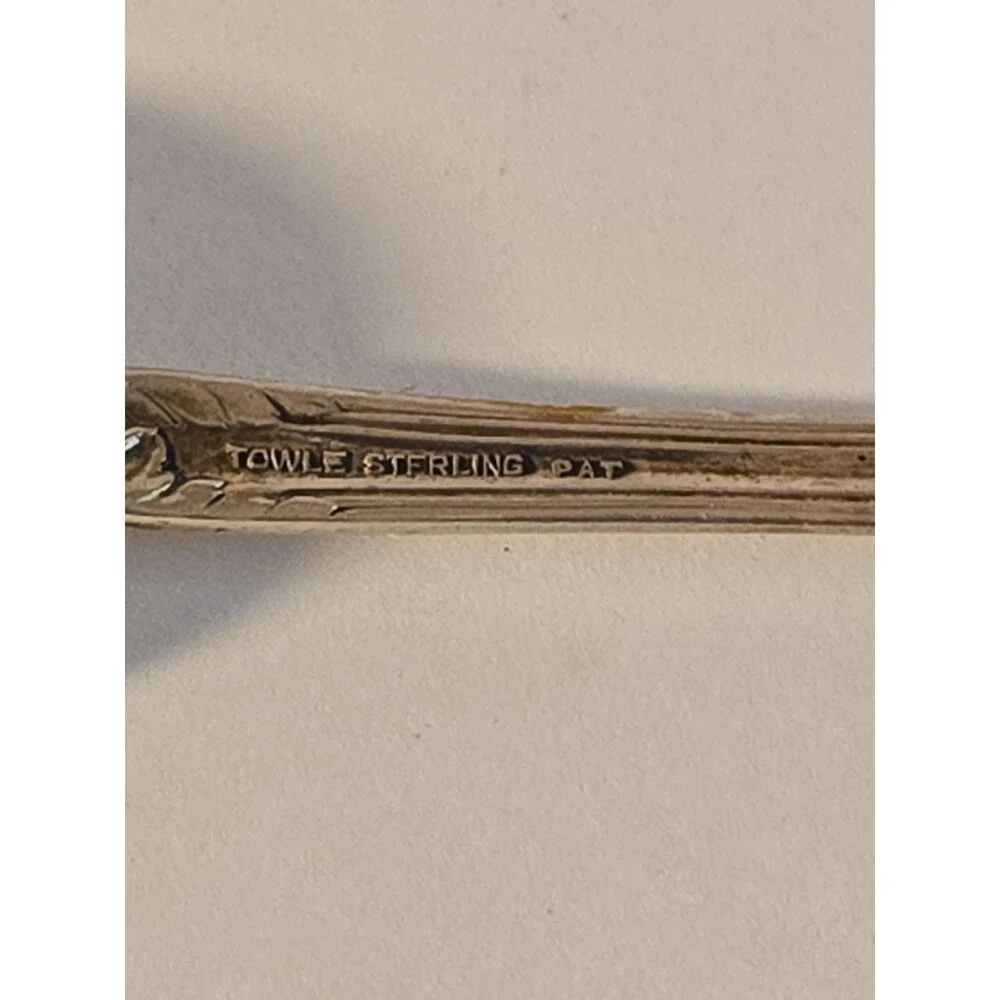 Vintage Towle Old Master Sterling Silver Demitasse Spoon 11.57g
